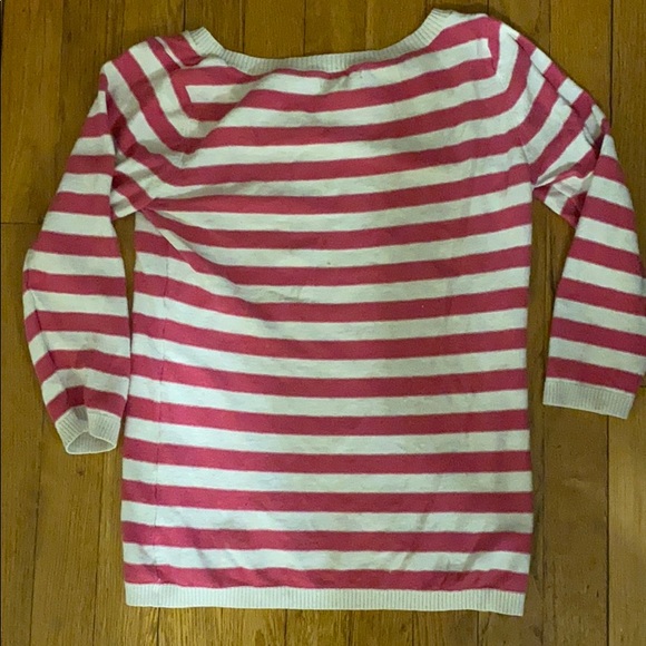 Gap pink and white striped sweater - Picture 3 of 3